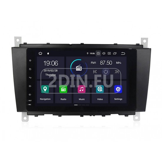 MERCEDES CLC, W203, W209, W463 - МУЛТИМЕДИЯ / Навигация, CPU: 8-Core, RAM: 4Gb, Android DSP